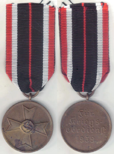 1939 Germany War Merit Medal K000022